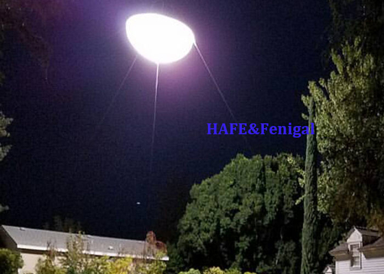 Ellipse 1.8kw Helium Diisi Udara Dimmable LED CRMX Kontrol Film Film Set Lampu balon