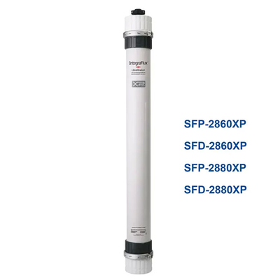 PVDF Dupont Dow Ultrafiltrasi Membran Modul SFP 2880XP / SFD 2880XP 0.03um Porus Ukuran