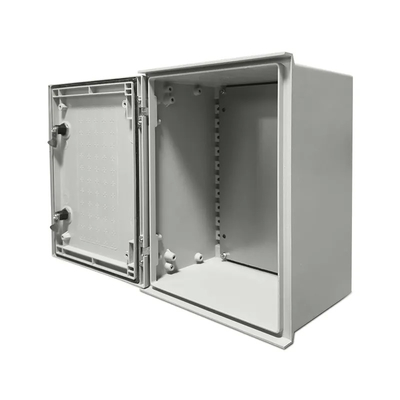 Kotak Fiberglass Outdoor Distribution Box Powder Coating 300x250x140mm