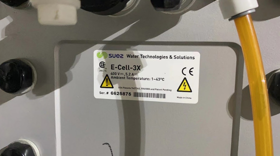 Aliran 5,0 M3/H Veolia Suez EDI Modul E-Cell-3X Suez Untuk Menyediakan Air Ultra Murni