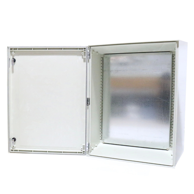 IP66 SMC Ployster Fiberglass Enclosure Box Luar Ruangan Tahan Air Listrik 400*300*200mm
