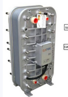 5.1-7.67m3/Hr Ion murni CEDI LX-Z IP-LXM45Z-5 Dengan proses ramah lingkungan