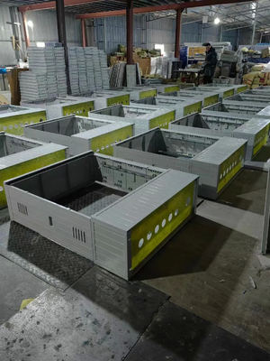 SMC 1000x800x700mm Fiberglass Enclosure Box Mengisolasi
