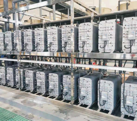 3.5-5.5m3/H EDI Tumpukan MK-5T Untuk Produksi Air Murni Elektrodeionisasi