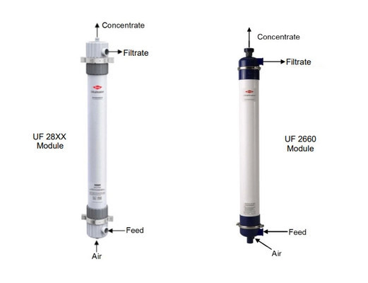 Membran DOW UF Asli SFP-2860 / SFD-2860 Dengan Keakuratan Filtrasi Tinggi