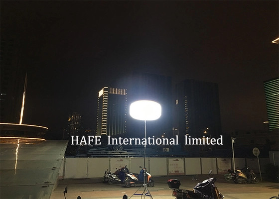 360 Degree SUN 480W LED Lampu Balon Untuk Malam Konstruksi Sinar Bebas Area Kerja Pencahayaan