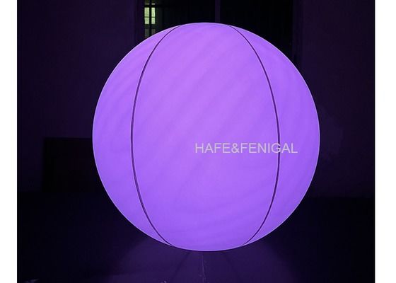 1m Purple Interactive LED Balloon Ultimate Konser Pengalaman Pencahayaan