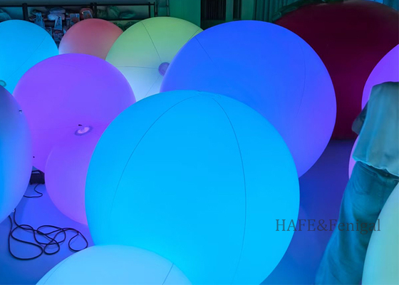Lampu Balon Interaktif LED RGB dengan Sentuhan untuk Mengubah Warna 4 kaki: Bola Kerumunan LED Ideal untuk Acara