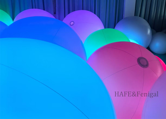 Lampu Balon Interaktif LED RGB dengan Sentuhan untuk Mengubah Warna 4 kaki: Bola Kerumunan LED Ideal untuk Acara