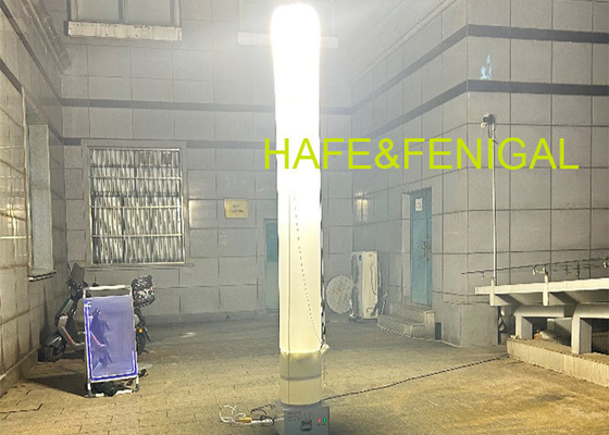 MH 1000W Metal Halide Light 5m Portable Inflatable Light Tower Untuk Pencahayaan Penyelamatan