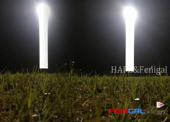 Columus Inflatable Light Tower Lampu darurat bertenaga tinggi untuk area luar yang besar