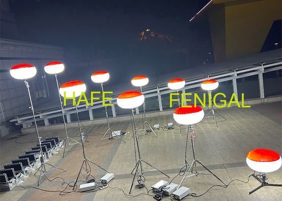 Menara Lampu Tiup LED 400W Cahaya Lembut untuk Area Kerja, Pemasangan Mudah
