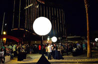 Indoor terbuka 600 Watt Moon Light Balon Event Dekorasi 1,6m / 5.2ft Diameter