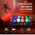 LED 8X12W Spider Beam Moving Head, Lampu LED Spider DJ RGBW 96Watt DMX 512