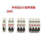 63A 1P 2P 3P 4P 230V Sp Dp mcb pemutus sirkuit miniatur IEC60898 C10 6kA