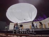 Pro Sphere Mobile 2K Tungsten Balloon Light &amp; pencahayaan film warna hangat lembut untuk studio video
