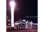Check Point 360 Deg Glare Inflatable Lighting Tower Didukung Oleh Generator Portabel