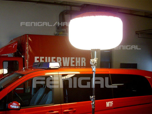 Lampu balon LED Dimmable 400W LED bebas silau Untuk konstruksi penyelamatan