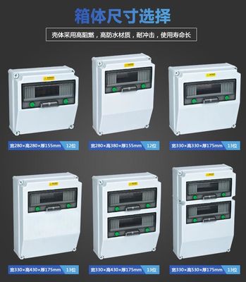 Overhaul Konstruksi Luar Ruangan Portabel IP55 Industrial Switch Socket Box