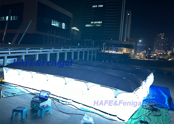 6M*5M*1M PAD Film Light Balloon Flicker Gratis 5600k Untuk syuting di luar ruangan