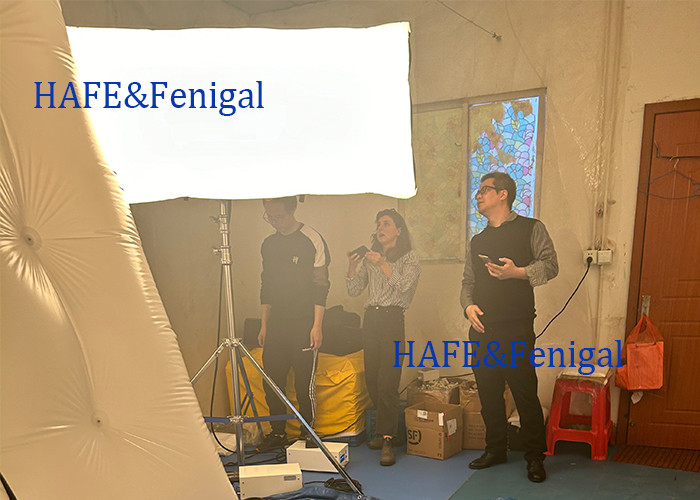 Tripod PAD Film Light Balloon Flicker Gratis 5600k Untuk Menembak Di Luar Ruangan Ukuran yang dapat disesuaikan