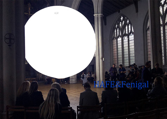 Ukuran Custom LED 800W Inflatable Balon Light Event Lighting Hanging Decoration