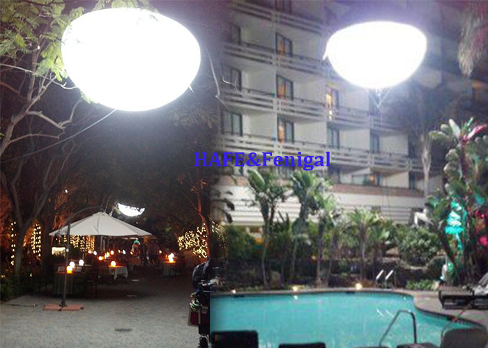 Ellipse 1.8kw Helium Diisi Udara Dimmable LED CRMX Kontrol Film Film Set Lampu balon