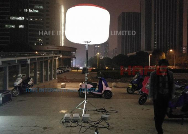 Lampu Balon LED Sun Series 400W Penerangan Darurat Portabel untuk Operasi Industri dan Penyelamatan 230V AC