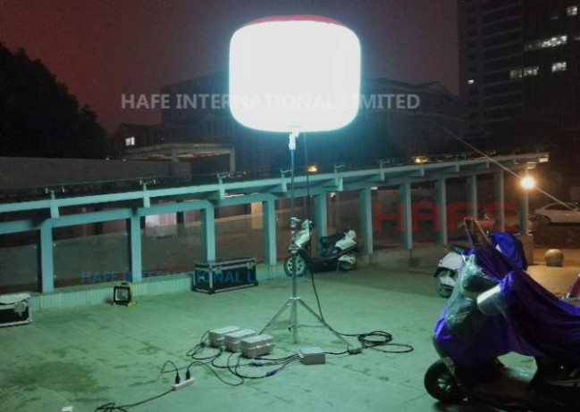 Lampu Balon LED Seri Sun 400W Penerangan Darurat Portabel untuk Operasi Penyelamatan Industri