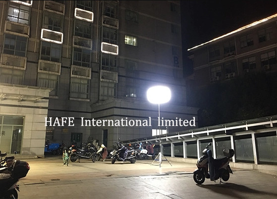 Lampu balon LED 1000W Lampu penting untuk petugas pemadam kebakaran dan operasi penyelamatan kecelakaan di laut