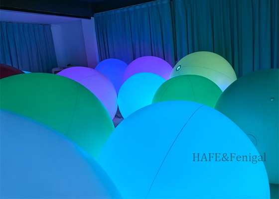 Lampu Balon Interaktif LED RGB dengan Sentuhan untuk Mengubah Warna 4 kaki: Bola Kerumunan LED Ideal untuk Acara