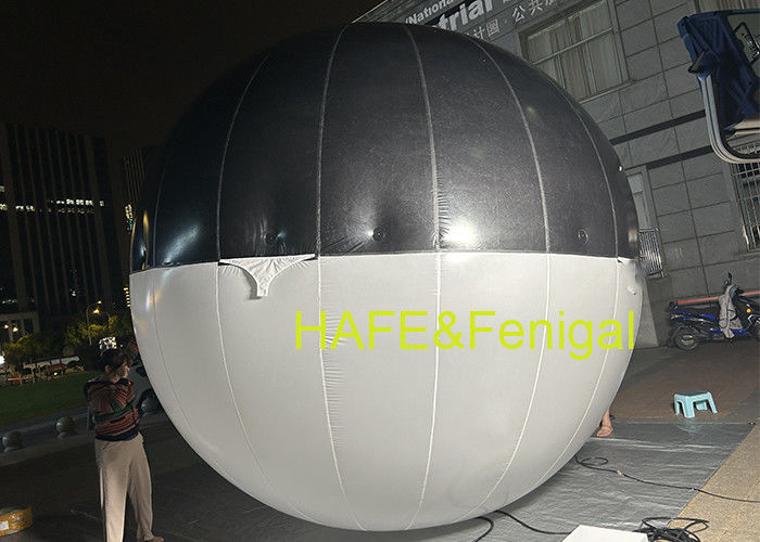 Pembuat Film Untuk Menggantung Lampu Balon LED Dua Warna Sferis yang Dapat Dipompa