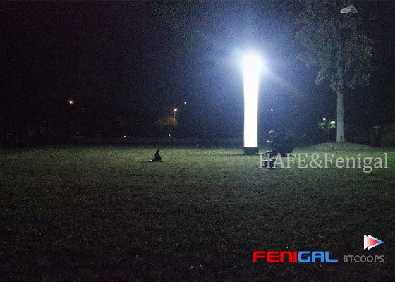 Columus Inflatable Light Tower Lampu darurat bertenaga tinggi untuk area luar yang besar