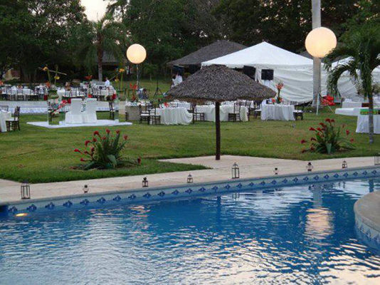 Balon Cahaya 400 Watt Gala Festival Musik Pernikahan Pilihan Kontrol Cerdas