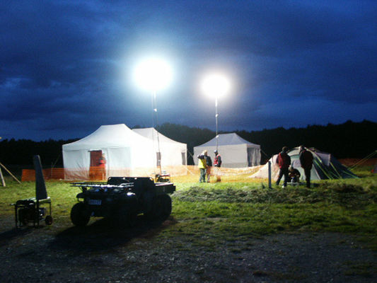 Lampu Balon Bulan Weatherproof LED 400w Metal Halide Lamp 1kW Penerangan Penegakan Hukum