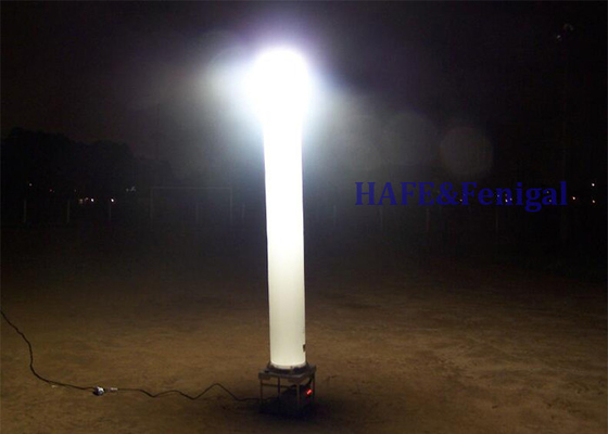 Menara pencahayaan portabel inflatable (3-5)m Led 1000W pencahayaan luar