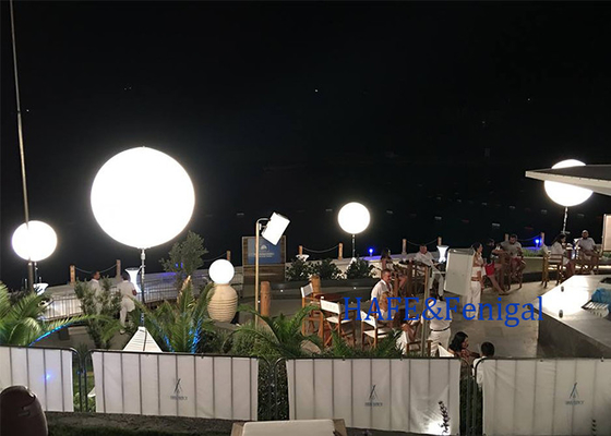 800W LED inflatable lampu dengan lampu halogen, inflatable LED lampu balon acara pencahayaan dekorasi